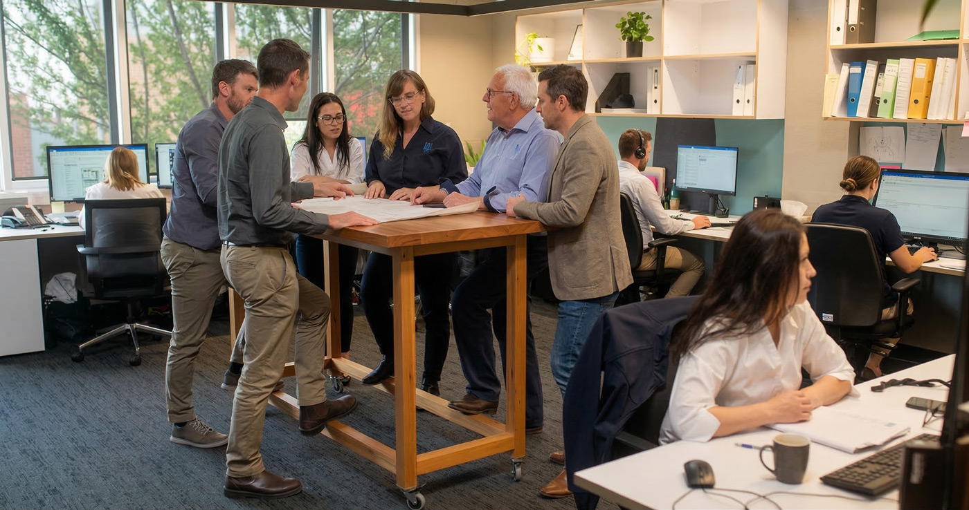 BSS Group team in the office